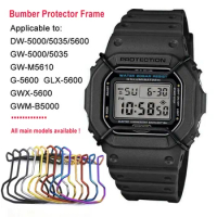 For CasiOak 316 Stainless Steel Watch Bumper For Casio G-Shock GA2100 GA100 GA130 GA2100 DW5600 GW-5000 GW-M5610 Accessories