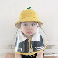 買一送一嬰兒帽子春天防護帽女寶寶防飛沫盆帽薄兒童漁夫帽夏季太陽帽男童 小山好物