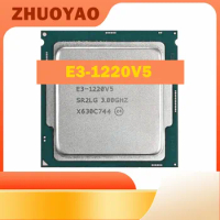 Xeon E3-1220v5 3.0 GHz Quad-Core Quad-Thread CPU Processor 80W LGA 1151