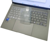 【Ezstick】ASUS Zenbook S 14 UX5406 UX5406SA 奈米銀抗菌TPU 鍵盤保護膜(鍵盤膜)