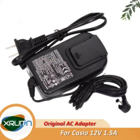 Original AD-A12150LW 12V 1.5A Power Adapter Charger For CASIO CTK-6300 PX-130 AP-220 PX-A100RD AD-12MLA Power Supply AD-A12200L