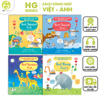 Thư Viện Từ Điển Song Ngữ Việt-Anh Cho Bé 2–6 Tuổi 4 Chủ Đề First Alphabet, Numbers, Animals, Words