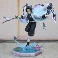 Anime Demon Slayer GK Kochou Shinobu PVC Action Figure Butterfly Ninja Model 23cm