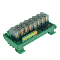 G2R-2 8 Channel Relay Module 2NO 2NC Electronic DPDT Switch 12V 24V Relay Board