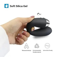 Rechargeable Silicone Prostate Anal Plug Massager for Men