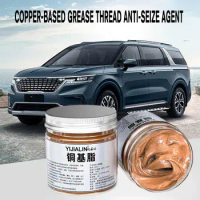 Copper Grease 100g Anti Seize Copper Thread Grease Automotive Maintenance Grease Versatile Car Brake Lubricant For Car Brake
