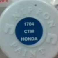 pylox biru cat spray CTM honda glitter added