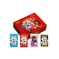 One Piece Collection Cards Booster Box Original Table Games Playing Anime Collectible Acg Cards Gift Box