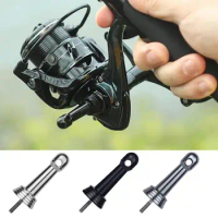 Fishing Spinning Reel Stand Light Balancer Fishing Reel Spinning Handle Stabilizer Aluminium Alloy Fishing Replacement Parts