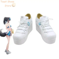 Game Blue Archive Snekozuka Hibiki Cosplay Shoes Halloween Carnival Boots PU Shoes Cosplay Props Costume Prop