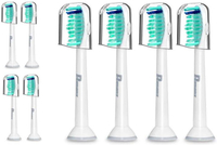 【日本代購】電動牙刷 替換刷頭 Philips Sonicare 適用於替換刷頭 標準尺寸 8支裝