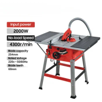 Table Saw Circular Saw Machines 1800W Portable Table Saw for Woodworking &amp;Tile Cutter