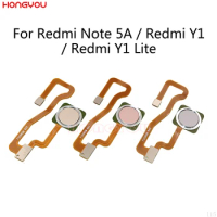 FingerPrint Sensor Button Touch ID Scanner Key Flex Cable For Xiaomi Redmi NOTE 5A / Redmi Y1 Lite