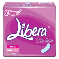 Băng Vệ Sinh Diana Libera Siêu Mỏng Cánh Gói 8 Miếng