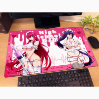 ■預購■【カーテン魂】C105通販｜惡魔高校D×D『莉雅絲 & 姫島朱乃』白ナースver.軟膠桌墊。[0105]