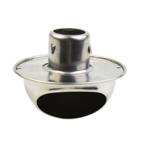 Round Vent Outlet Air Vent Grille Tumble Dryer Vent Pipes / Hoses Durable Practical Stainless Steel High Quality