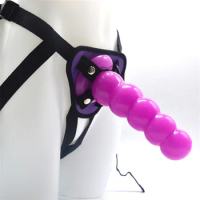 Men's Dildo Strap-on Wearing Dildo Adult Sex Toys Beaded Dildo Anal Butt Plu Female Anal Toy Realistic Dildo Lesbian Erotic Toys