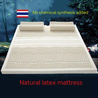 Thailand Natural Latex Mattress Folding Soft Sleeping Tatami Mattress Topper for Single Double Bed Hotel Dormitory Futon Massage