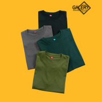 KAOS POLOS PENDEK COTTON COMBAD 30s ADEM Untuk PRIA WANITA Combed Kain Lembut