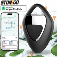 STONEGO Finder Security SmartTrack Link Smart Tag With Apple Find My Key Bluetooth GPS Tracker For Earbud Luggage MFi Finder IOS