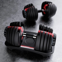 Gymnastics Dumbbell Set for Men, Exercise Equipment,Metal and Plastic, Weight Dumbbell Set, Workout at Home, 40kg, 90 lb, 1 Pair