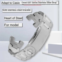 High quality steel strap for Casio GST watch chain GST-W300 GST-S130 strap GST-400G GST B100 metal strap men watchband accessory