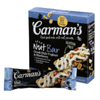 [澳洲 Carman s] 藍莓希臘優格堅果棒(5條/盒)