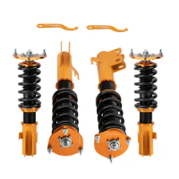 Street Coilovers for Subaru Forester 1998-2002 Adjustable Height Lowering Struts Shock Absorbers Suspension