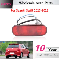 CAPQX Rear Bumper Fog Light Reflector light Brake Light For Suzuki Swift 2013-2015 Foglight Foglamp Taillight Taillamp