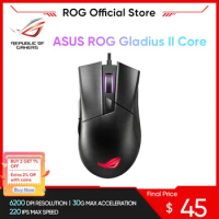 Asus ROG Gladius II Core USB Wired/Wireless gaming mouse Ergonomic optical Aura Sync Office Gaming Mouse For PC Laptop