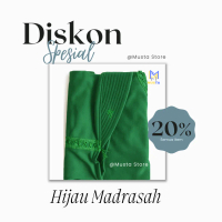 Kerudung Sekolah Warna Hijau Madrasah UKURAN TK/SD/SMP dan SMA KONVEKSI TERMURAH!! Anak Jilbab Insta