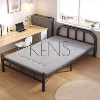 折疊床 收納床 折疊床 折疊床單人床家用簡易床1米加固宿舍午休小床成人出租房硬板鐵床