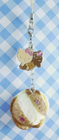 【震撼精品百貨】Hello Kitty 凱蒂貓 手機吊飾-巧克力牛奶球 震撼日式精品百貨