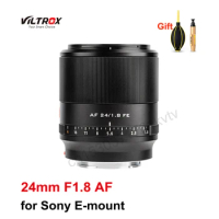 Viltrox 24mm F1.8 AF Prime Lens Full Frame FE Sony E Mount for Sony Full Frame APS-C Camera A6600 A6500 A6400 A7RIV A7RIII A9 A7