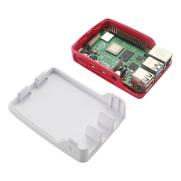 樹莓派4代B官方外殼 Raspberry Pi 4B Case PI4B紅白色原裝進口