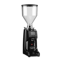 Professional Commercial Coffee Grinder Hotel Black Touch-screen Espresso Bean Grinder Electric Coffee Grinder Machine
