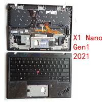 New US English Backlit Keyboard For Lenovo Thinkpad X1C 2021 /X1 Nano Gen1 2021 SN20X82274