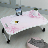 小桌子折疊床上筆記本電腦桌便攜式折疊桌【雲木雜貨】