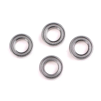 Bearing Bola, MR74ZZ, Set 4, 4 * 7 * 2.5, 4 * 7 * 2.5mm, Perisai Logam, Ketibaan Baru