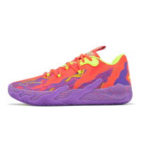 Puma 籃球鞋 MB. 03 Lo Lava 男鞋 紅 紫 緩衝 支撐 氮氣中底 三球 LaMelo 運動鞋 31084701