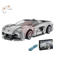 【ToysRUs 玩具反斗城】Cada咔搭 1:20 2.4G遙控授權蓮花積木車-雙控含APP手機遙控