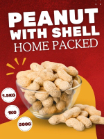 Kacang Tanah Mentah Bersama Kulit CJH (1.5Kg/1Kg/500G)[HALAL][TIDAK DIGORENG/DIREBUS] Makanan berkac