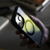 【ABSOLUTE】iPhone 15 Pro Max 6.7吋 LINKASEAIR軍規防摔抗變色大猩猩玻璃保護殼(低調感霧黑)