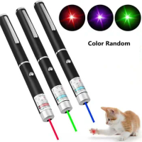 High-quality Laser Pointer Red Green Purple Three-color Laser Pointer Projection Teaching Demonstration Pen Hunting Optics