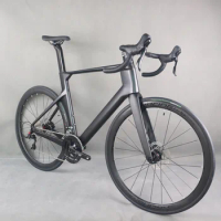24 Speed Full Inner Cables Aero Disc Racing Road Bike TT-X40 with Hydraulic Groupset Aluminum Wheelset