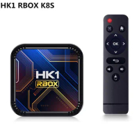 HK1 RBox K8s Set Top Box RK3528 4G/64G Android 13 Dual WIFI With Bluetooth TV Box