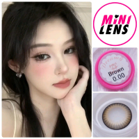 คอนแทคเลนส์  รุ่น Mini Dreamy/ Mini Alice  สีเทา/Gray สีตาล/Brown มีค่าสายตาปกติ (0.00) เปลี่ยนแทนทุ