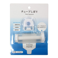 小禮堂 ECHO 吸盤式牙膏擠壓器 擠牙膏器 洗面乳擠壓器 牙膏架 (白) 4991203-178527