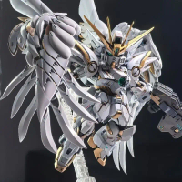 Mô hình Gundam MGSD Zero Wing Snow White 10 mảnh, phiên bản sơn mờ, kèm sticker nước đặc biệt, lắp r
