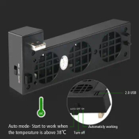 Temperature Control USB Cooling Fan for Xbox One X Console External 3 Fans CBY